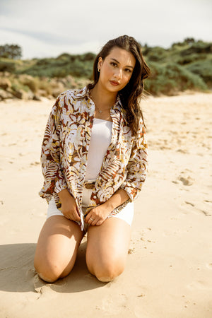 Dessert Bloom Cotton Shirt