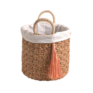 Basket with Tassel & Cloth - image