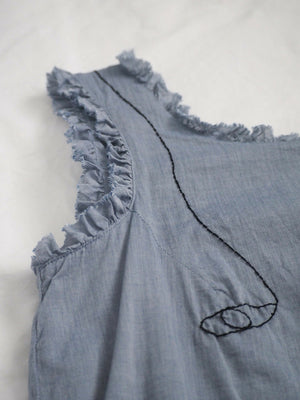 Safi Chambray Sleeveless Dress