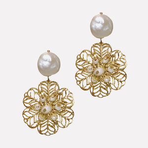 Lila Perla Studs - image