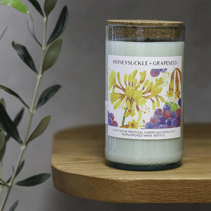 HONEYSUCKLE+GRAPESEED CANDLE - image