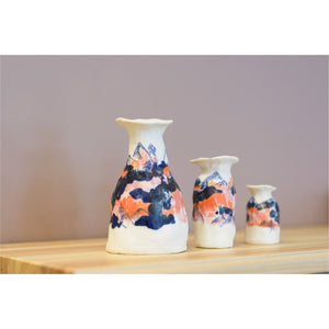 Porcelain Landscape Bud Vases - image