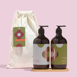 Lime Basil Mandarin Hand + Body Wash and Lotion duo - image