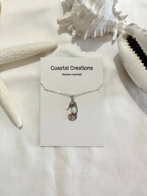 Sea Horse Necklace (Serene Necklace) - image