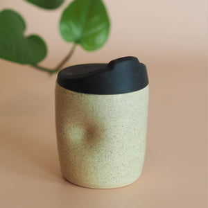 Reusable Clay Cup - Sand - image