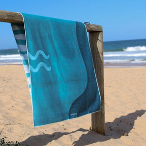 Sand Free Beach Towel - Sea Breeze - image