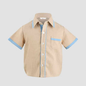 Air Shirt Baby (Beige Blue) - image