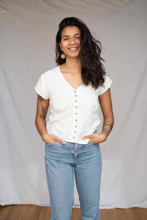 Ethel Blouse - Natural - image