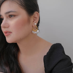 Perla Sol Hoops - image