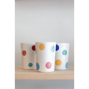 Dotted Clay Cups - image