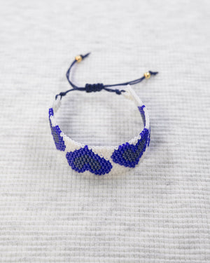 Heart boho bracelet - image