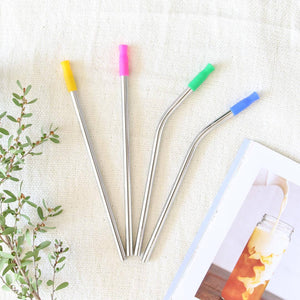 Reusable Colorful Straw Set - image