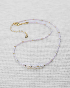 Fresh water pearl necklaces - image