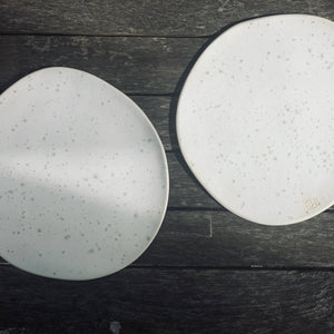 Small Pebble Platter in Glass Slipper - image