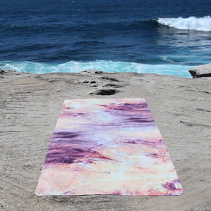 Travel Yoga Mat - Mystic Marble - image