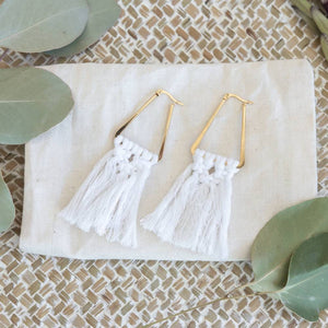 Macrame Earrings - image