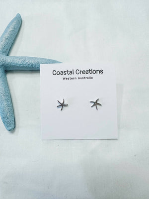 Silver Starfish Studs (Siren Studs) - image