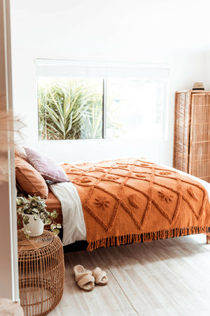 Wild Moonshine Rug By Wild Throw Co. - Tan - image