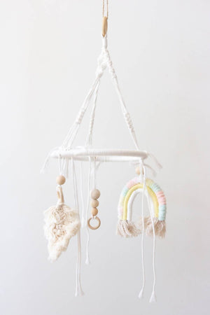 Macrame Baby Mobile - image