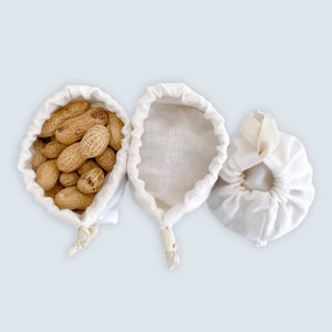 Organic Linen Nut & Seed Bags - image